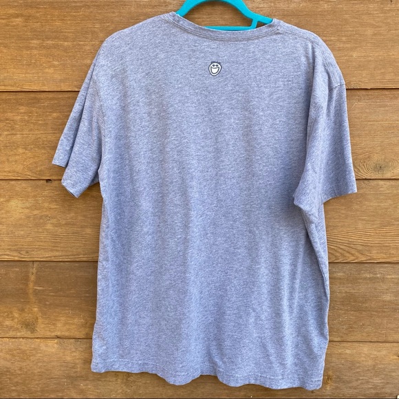 Life Is Good Tee Shirt with Crusher Jake on a Motorcycle - Picture 2 of 4